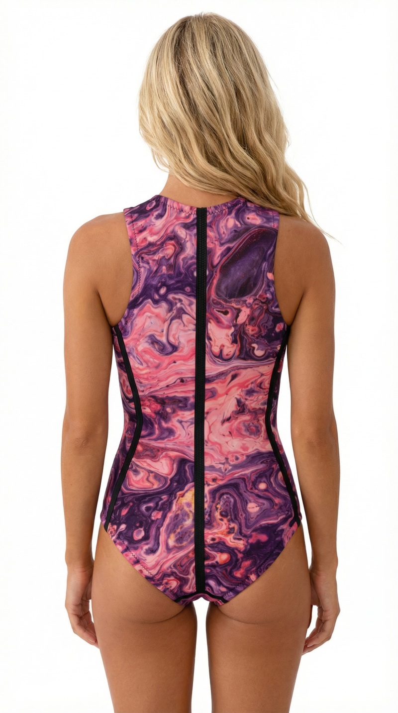 Dámské neoprenové plavky 3mm Pink