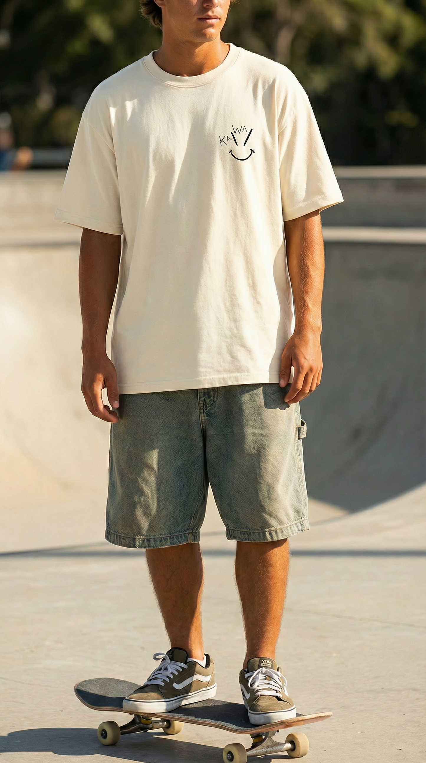 Bavlněné oversized tričko Creamy